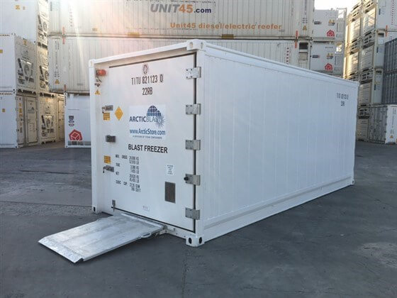 Gyorsfagyasztó bérebadás és értékesítés - TITAN Containers