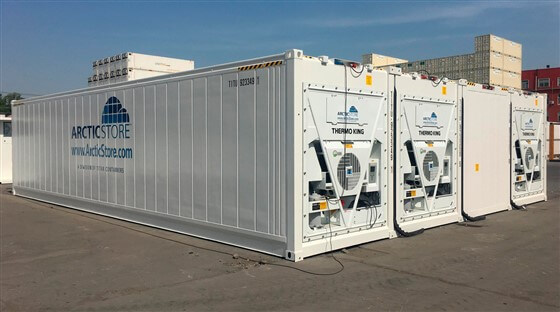 4 x 40 lábas Superstore - TITAN Containers