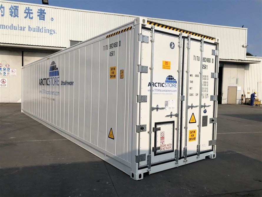 Ultrafreezer Gyorsfagyasztó - TITAN Containers –