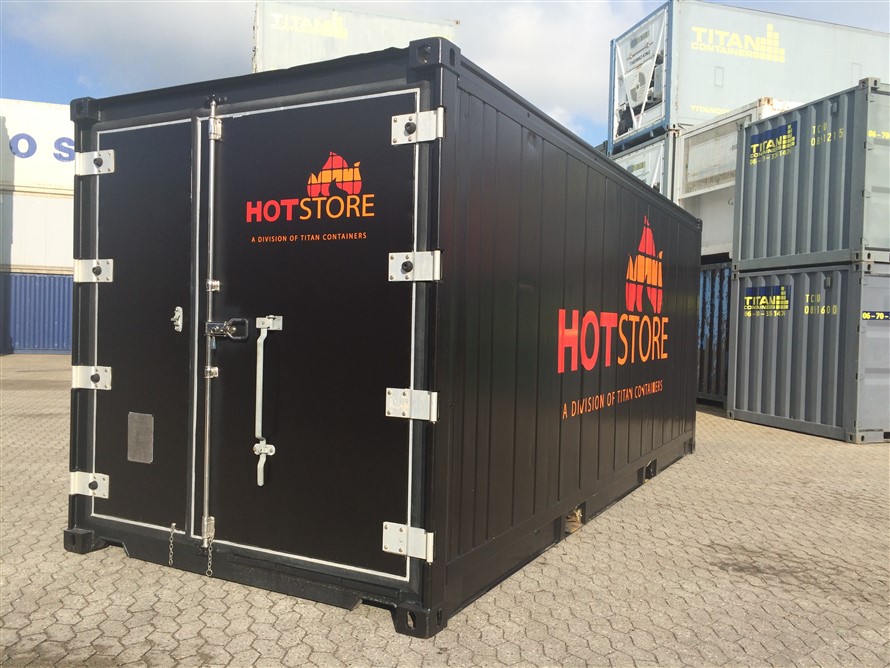 Hotstore speciális konténer - TITAN Containers