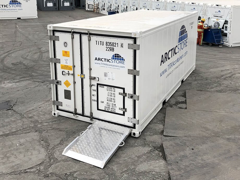 20 lábas konténer Arcticstore - TITAN Containers