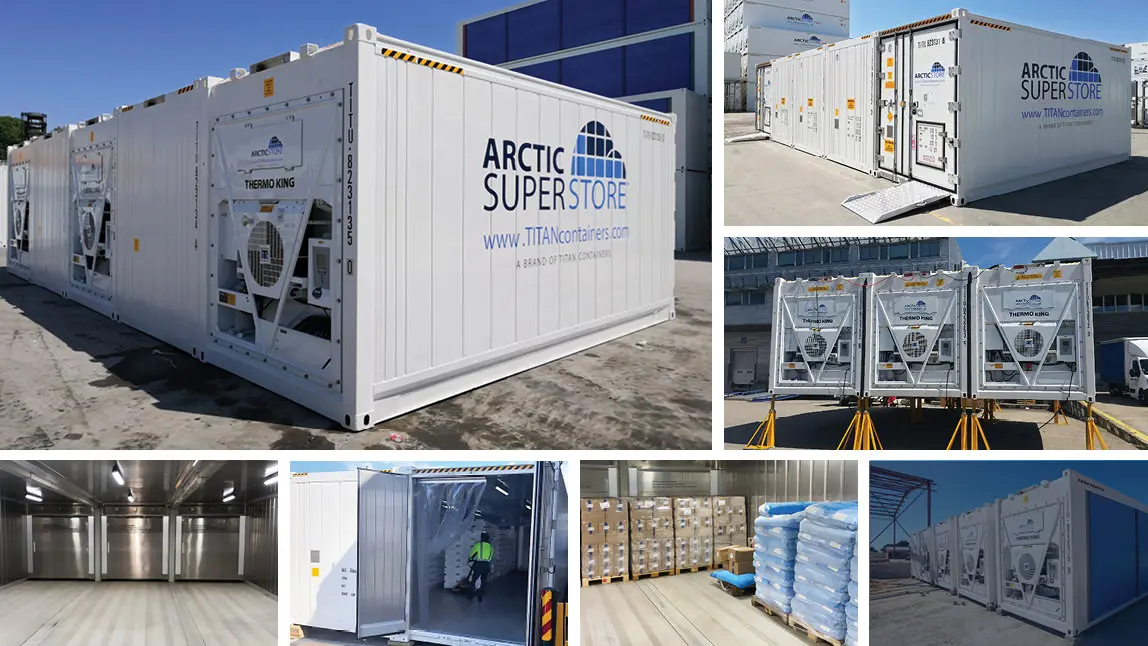 20ft Arctic SuperStore – Moduláris hűtőkamrák bérlésre Magyarországon