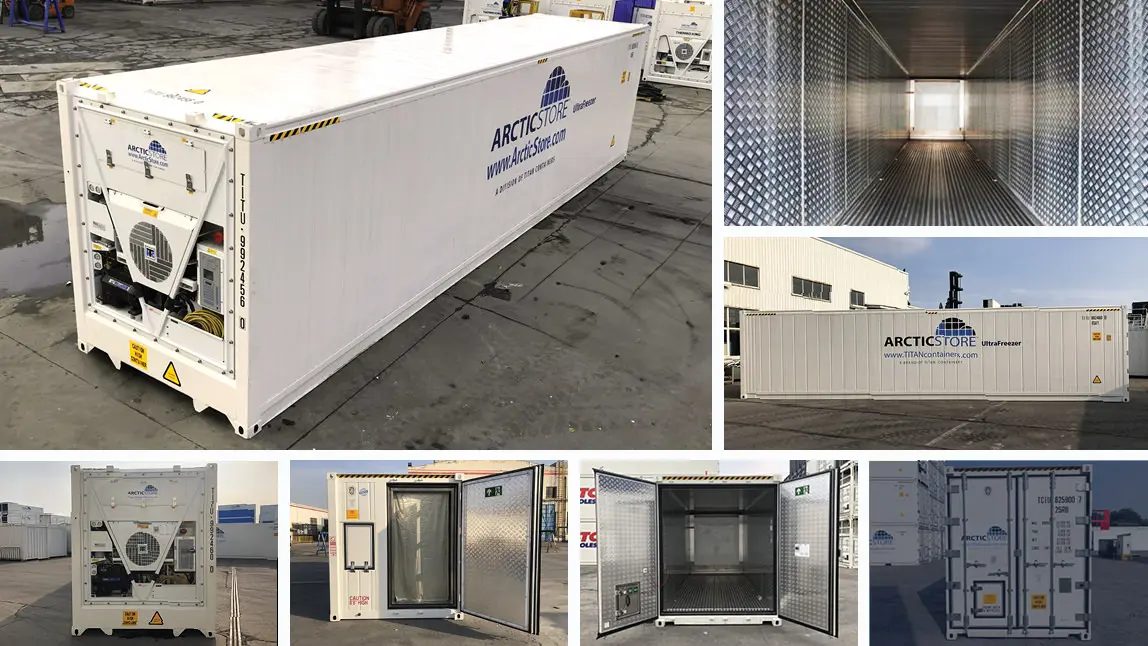 40ft UltraFreezer – Hűtőkonténerek bérlésre Magyarországon