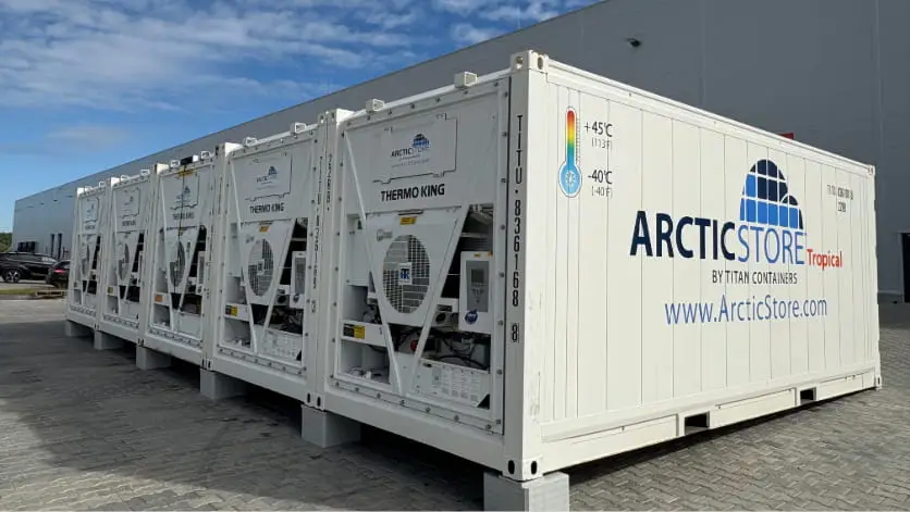ArcticStore Hűtőtárolás - Hűtőkonténerek bérlése