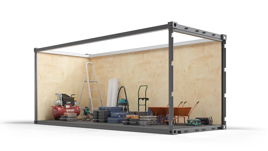 20 lábas szigetelt önraktározás Dabas