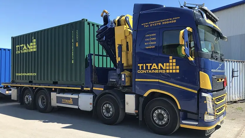 Konténerraktárak Magyarországon – TITAN Containers