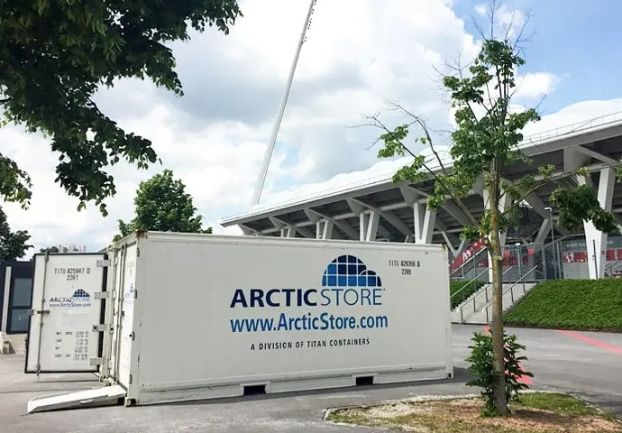 ArcticStore hűtőház 20ft hűtőkonténerek bérbeadásra