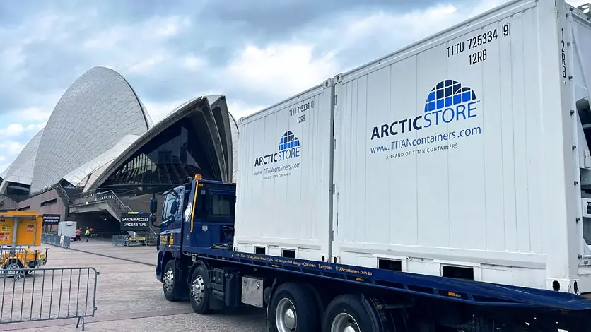 ArcticStore hűtőkonténeres megoldások technológiai ügyfelek számára