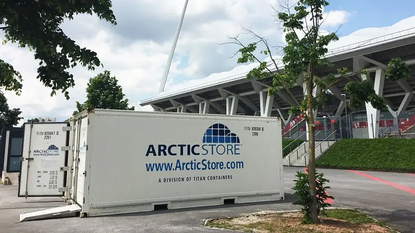 ArcticStore hűtőtárolási megoldások - Hűtőkonténerek rendezvények és vendéglátás számára