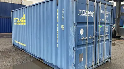 20 lábas szállítókonténer