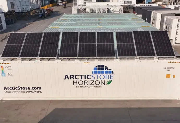 Energy-Efficient Refrigerated Containers ArcticStore Horizon