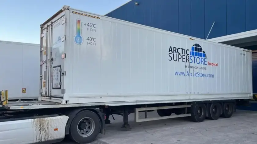 Az Arctic Superstore hűtési lánc-logisztikája